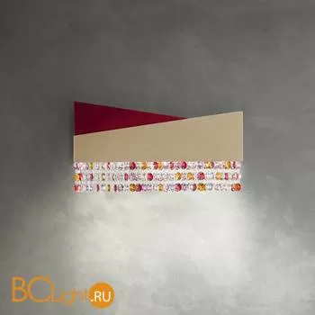 Настенный светильник Euroluce Horizon lux 30AP Bordeaux/Gray Sw