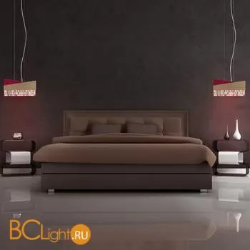 Подвесной светильник Euroluce Horizon lux 30 Bordeaux/Gray Sw - Фото 0