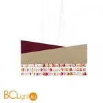 Подвесной светильник Euroluce Horizon lux 30 Bordeaux/Gray Sw