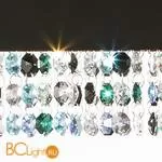 Подвесной светильник Euroluce Horizon lux 66 Black/Teal Sw - Фото 0