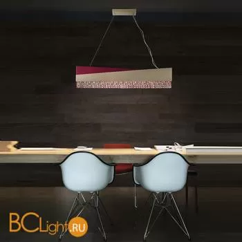 Подвесной светильник Euroluce Horizon lux 100 Bordeaux/Gray Sw - Фото 0