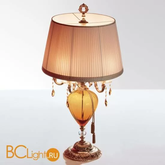 Настольная лампа Euroluce Impero LG5 Amber