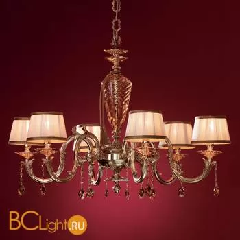 Люстра Euroluce Impero L6 Amber Shade 31/11