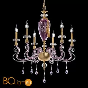 Люстра Euroluce Iside L6 Gold Wisteria