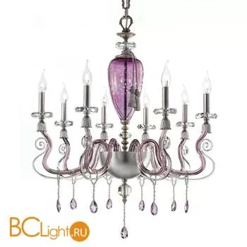 Люстра Euroluce Iside L8 Silver Wisteria