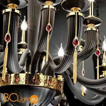 Люстра Euroluce Julienne L12+6 black - Фото 1