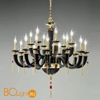 Люстра Euroluce Julienne L12+6 black