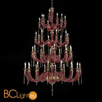Люстра Euroluce Julienne L45 red