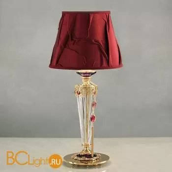 Настольная лампа Euroluce Julienne LP1 Gold Clear
