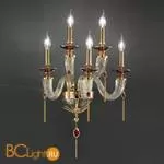 Бра Euroluce Julienne A5 42 Gold Clear