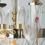 Люстра Euroluce Julienne L6 Gold Clear - Фото 0