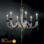 Люстра Euroluce Julienne L6 Gold Clear