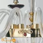 Люстра Euroluce Julienne L8 Gold Clear - Фото 1