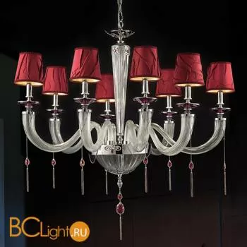 Люстра Euroluce Julienne L8 SHADE chrome Clear