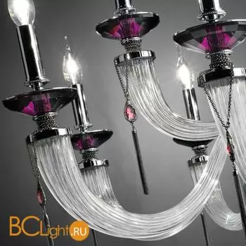 Люстра Euroluce Julienne L8+4 chrome Clear - Фото 0