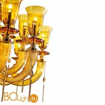 Люстра Euroluce Julienne L12+6+6 Gold Amber - Фото 0