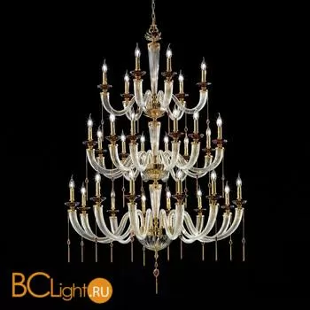 Люстра Euroluce Julienne L12+12+6 Gold Clear