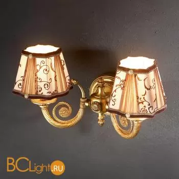 Бра Euroluce Lady A2 gold Transparent