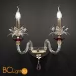 Бра Euroluce Lily A2 shiny gold ruby