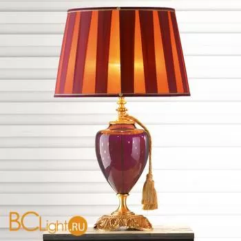 Настольная лампа Euroluce Luigi XV LG1 gold Amethyst
