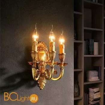 Бра Euroluce Luigi XV A3 gold Amber - Фото 0