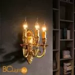 Бра Euroluce Luigi XV A3 gold Amber - Фото 0