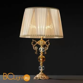 Настольная лампа Euroluce Lyra LG1 Gold Amber