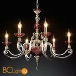 Люстра Euroluce Lyra L6 Silver Antique rose