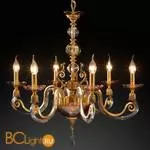 Люстра Euroluce Lyra L6 Gold Amber