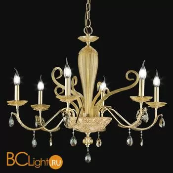 Люстра Euroluce Macrame L6 gold Sheen