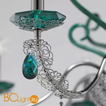 Люстра Euroluce Macrame L8 nichel Verde Yncanto - Фото 0