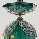 Люстра Euroluce Macrame L8 nichel Verde Yncanto - Фото 1