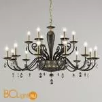 Люстра Euroluce Macrame L12+6 black RAL+gold