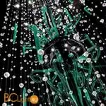 Потолочный светильник Euroluce Meteorite 90 Green - Фото 1