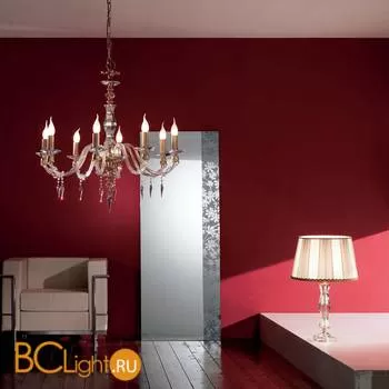 Настольная лампа Euroluce Midha Alicante LG1 Gold Clear - Фото 0