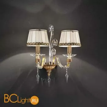 Бра Euroluce Midha Alicante A2 Gold Clear Shade