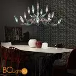 Люстра Euroluce Mov L8+4 nickel Fume/Viridian - Фото 0