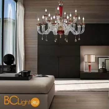 Настольная лампа Euroluce Museum LG1 Shiny gold ruby - Фото 0