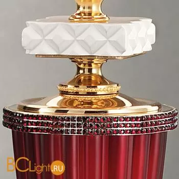 Настольная лампа Euroluce Museum LG1 Shiny gold ruby - Фото 1