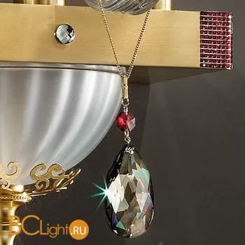 Бра Euroluce Museum A3 Satin gold Clear - Фото 0