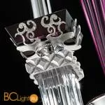 Люстра Euroluce Museum L8 Shiny silver amethyst - Фото 0