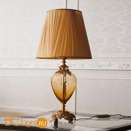Настольная лампа Euroluce Nausicaa LG1 gold Amber