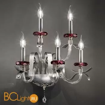 Бра Euroluce Nuage A5 silver Amethyst