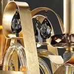 Люстра Euroluce Nuage L6 Gold Amber - Фото 0