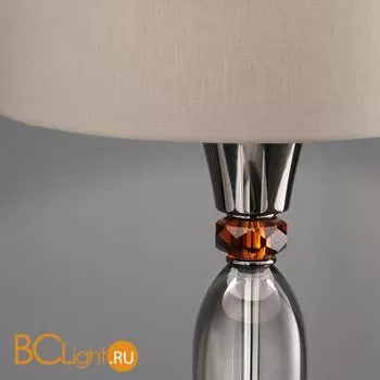 Настольная лампа Euroluce Olympia LG1 nickel Fume - Фото 0