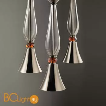 Подвесной светильник Euroluce Olympia S1 nickel Fume - Фото 1