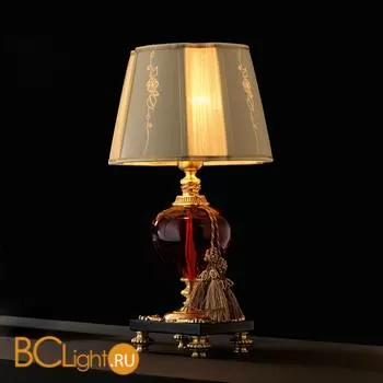 Настольная лампа Euroluce Orfeo LP1 gold Ruby