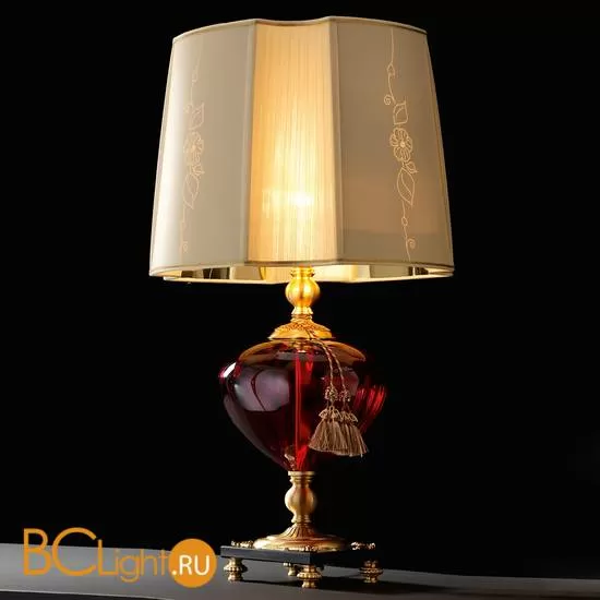 Настольная лампа Euroluce Orfeo LG1 gold Ruby