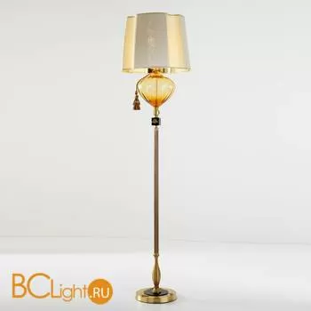 Торшер Euroluce Orfeo PT1 gold Amber