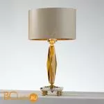 Настольная лампа Euroluce Perseo LP1 Gold Amber